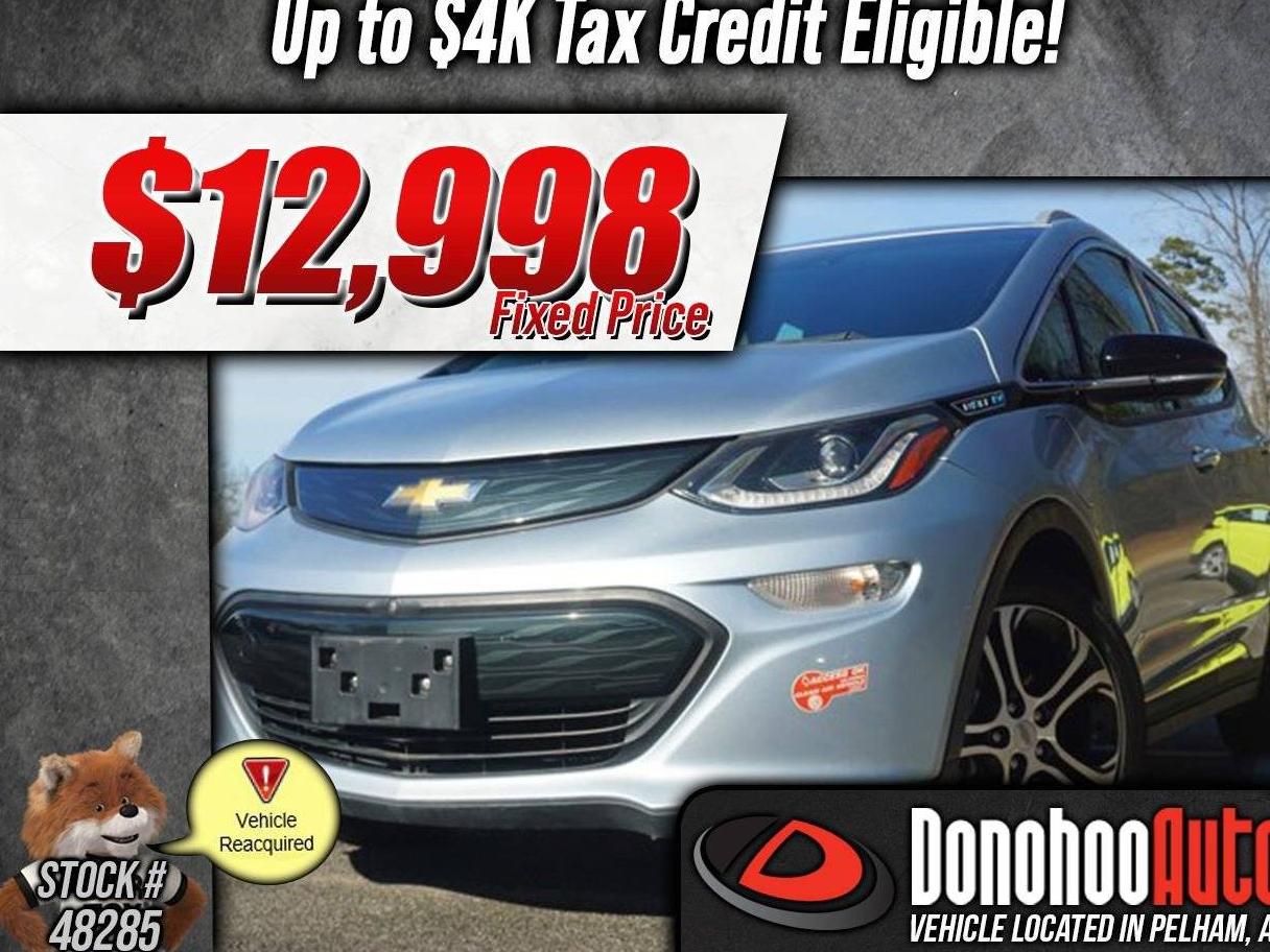 CHEVROLET BOLT EV 2017 1G1FX6S05H4140709 image